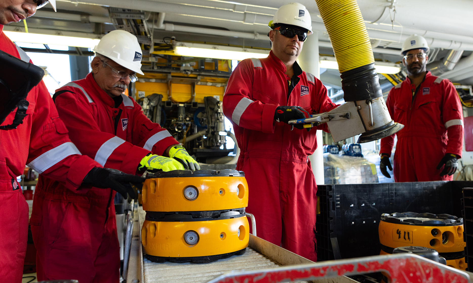 TGS Ocean Bottom Node - Crew Preparation TGS Ocean Bottom Node - Crew Preparation