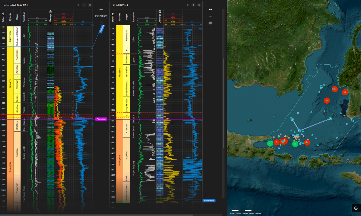 Facies Map Browser - website