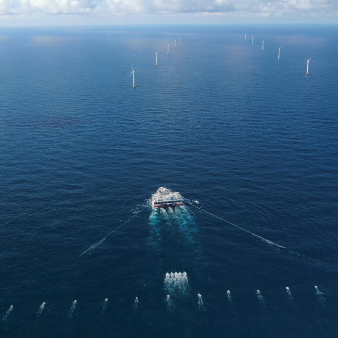 This is TGS - Energy Value Chain - Ramform Titan